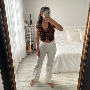 Piazza Sempione White Trousers